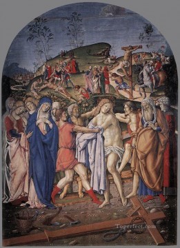 El desvestirse de Cristo religión Siena Francesco di Giorgio Pinturas al óleo